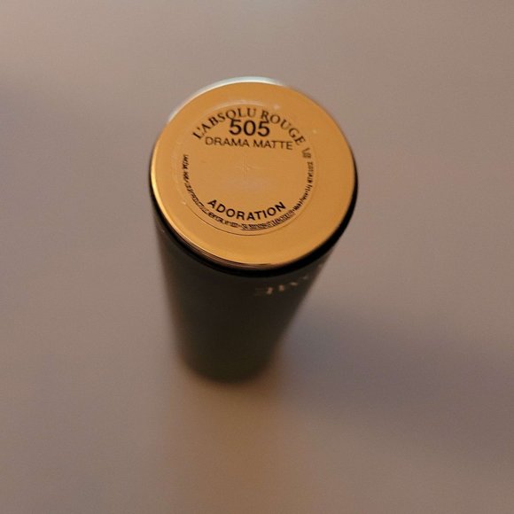 Lancome L'Absolu Rouge Drama Matte Lipstick - 505 adoration - Picture 2 of 3
